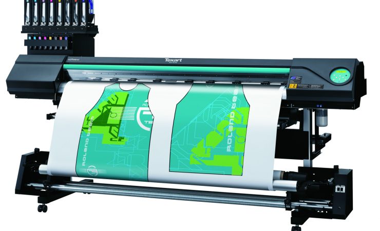 Roland printer installed at Magic Textiles