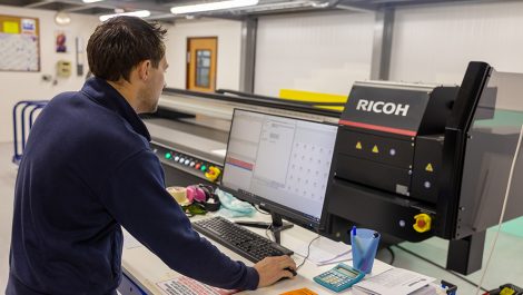 Ricoh flatbed helps Inprint meet signage demand