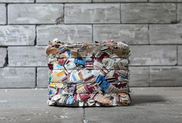A bale of coffee cups