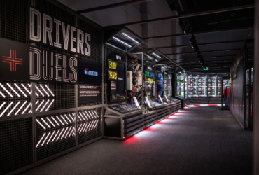 A recent exhibit for F1 Racing