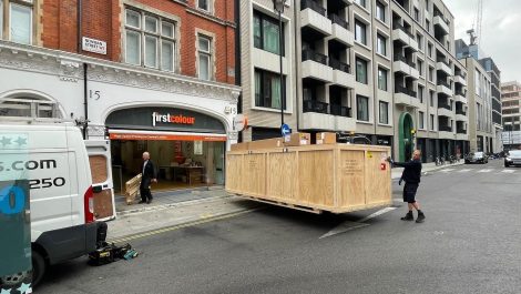 Britain's first Arizona UV 135 GT arrives in London