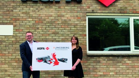 Agfa welcomes Kongsberg to showroom