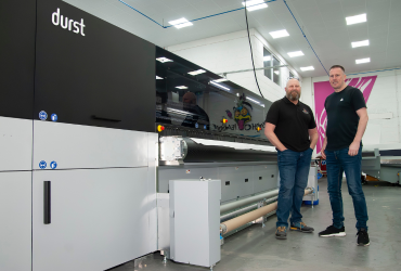 Andrew McIntyre (left) and Tony Marsh of PP Graphics