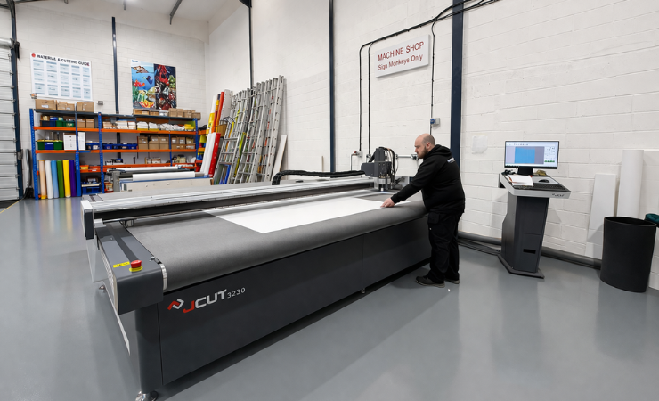 Andy Hylands, production supervisor, Poppy Signs