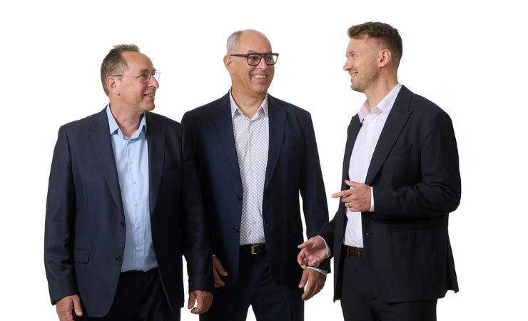 Barbieri's leadership team (from left) Markus Barbieri, Stefan Barbieri and Viktor Lazzeri