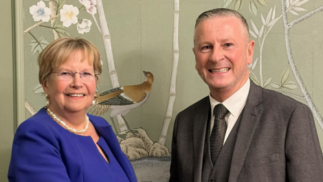 Bettine Pellant and Iain Bullock