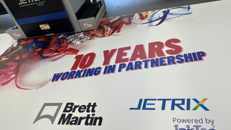 InkTec and Brett Martin celebrate 10 years of collaboration