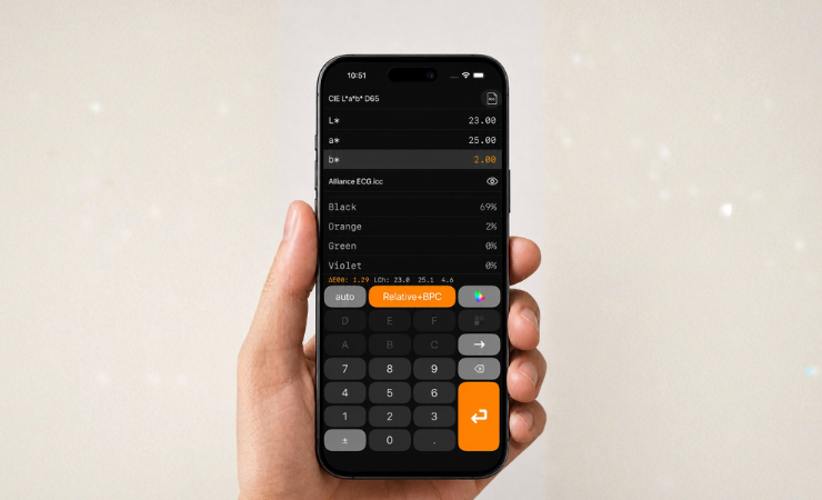 Calc ICC is designed to make colour management simpler