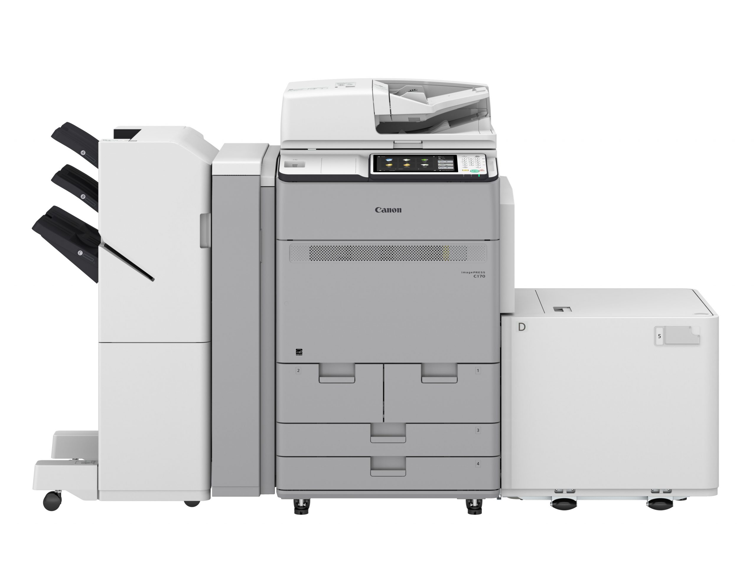 Canon adds entrylevel presses and scores sales century Digital Printer