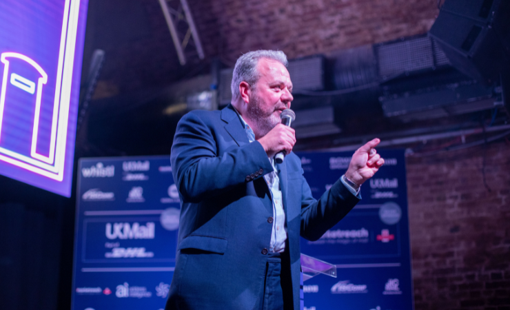 Comedian Hal Cruttenden presented the SMP Awards