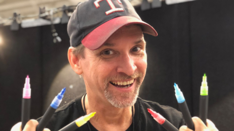 Comic book artist Greg Horn