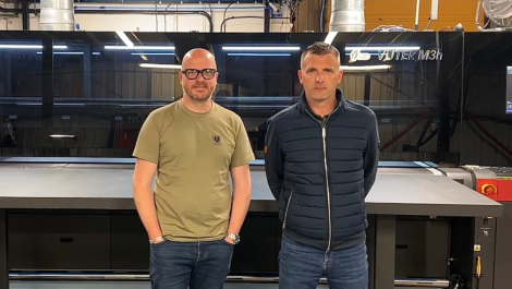 Craig Boxley (L) with Andrew Thomas from Ottimo Digital 