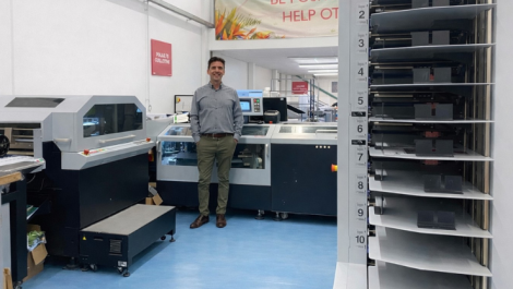 ESP's Dave Woloszczynski with the Horizon StitchLiner MK III