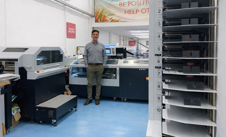 ESP's Dave Woloszczynski with the Horizon StitchLiner MK III