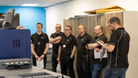 Engineers of the Konica Minolta Service Hub