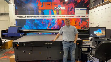 JBF Digital is first with Epson UV flatbed
