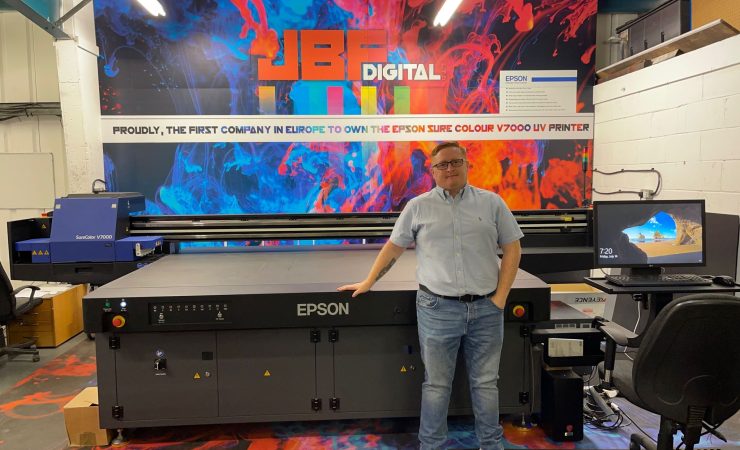 JBF Digital is first with Epson UV flatbed