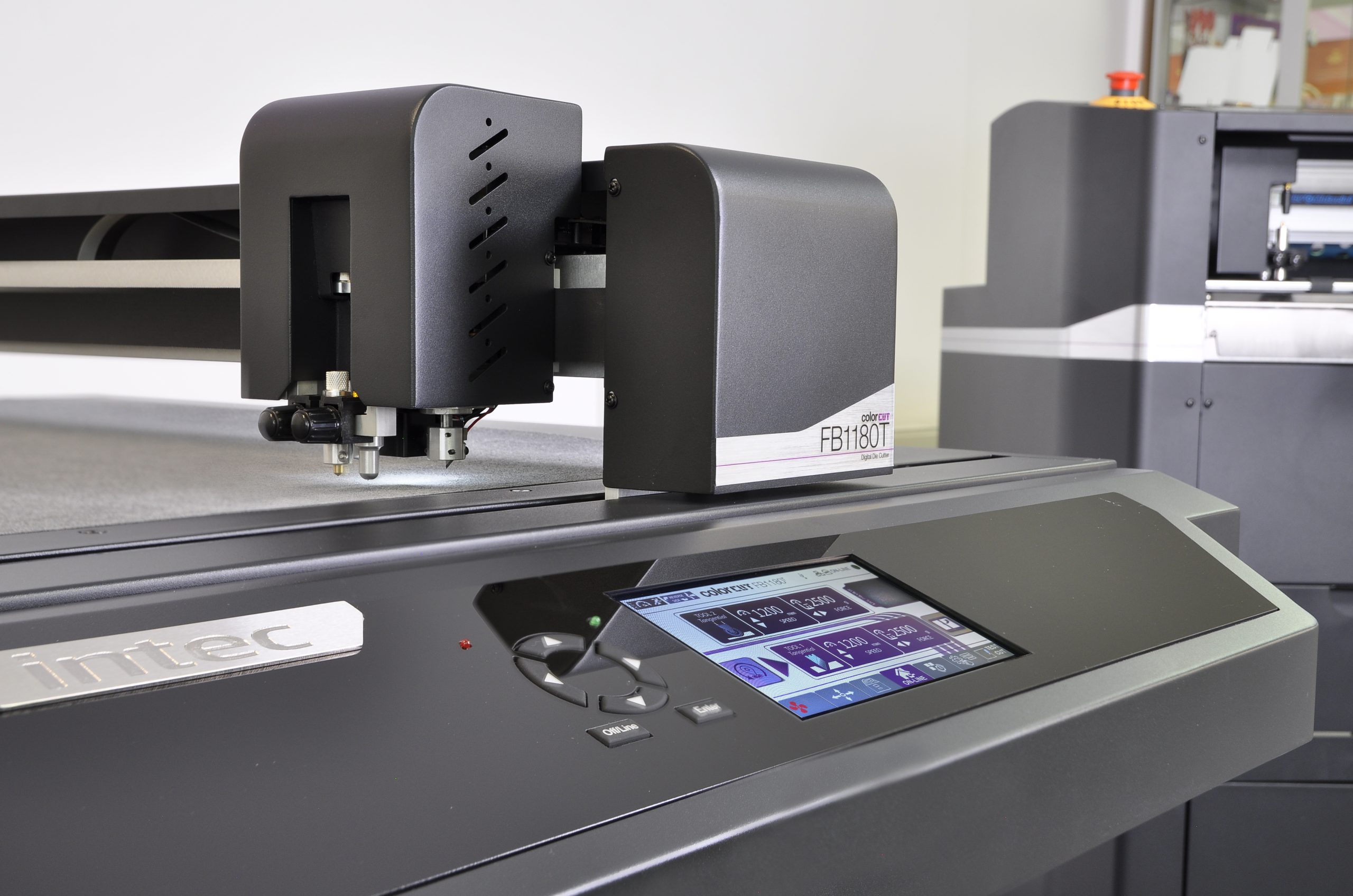 Intec adds B1+ tangential flatbed cutter - Digital Printer
