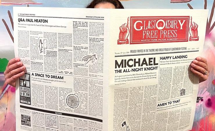 Heidelberg sponsors the Glastonbury Free Press