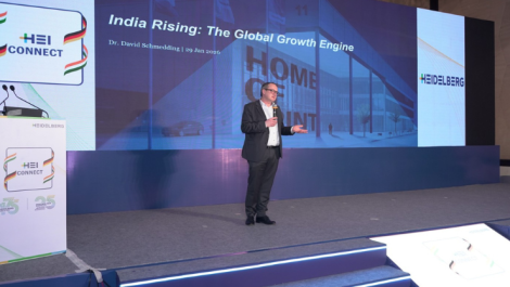 Heidelberg's Dr. David Schmedding on a recent visit to India