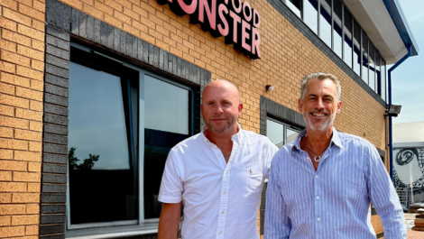 Hollywood Monster managing director Simon McKenzie (left) with new head of London projects Steve Allen.