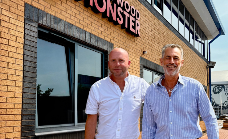 Hollywood Monster managing director Simon McKenzie (left) with new head of London projects Steve Allen.