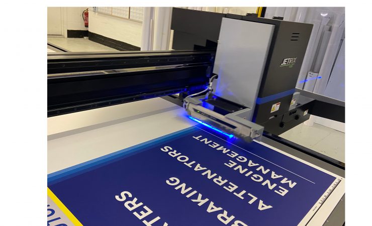 Yorkshire signage printer installs Jetrix flatbed