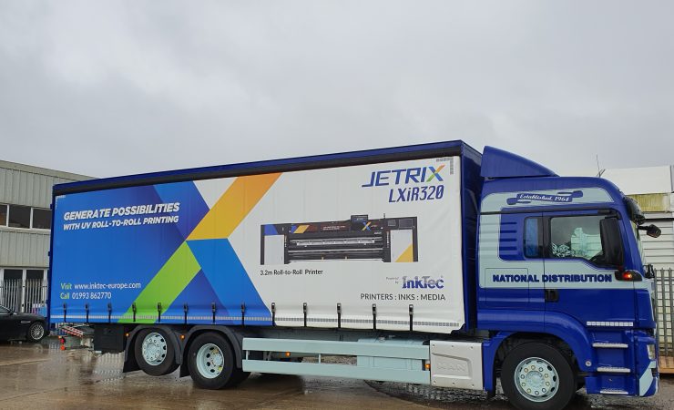 InkTec introduces branded Jetrix lorry