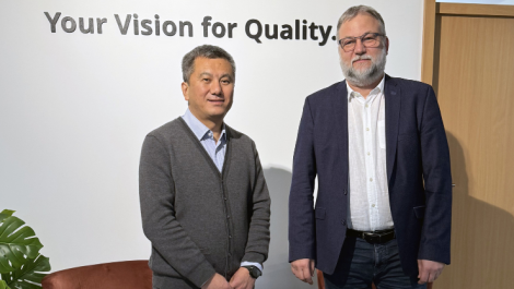 James Zhou (L) and Markus Fietkau