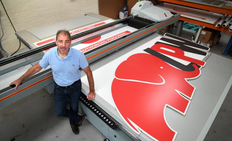 Large investment by Large Print Works