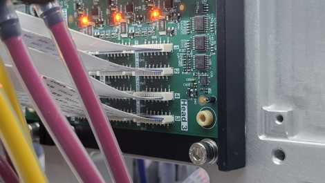 Meteor Inkjet electronics driving a digital book printer