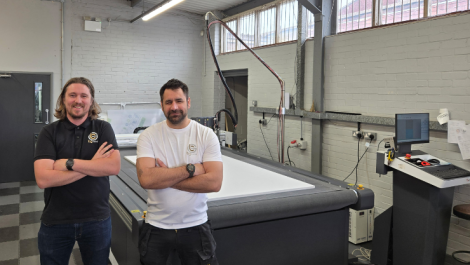 Michael Whitehead (L) and Andy Cleal, co-owners, BG Install