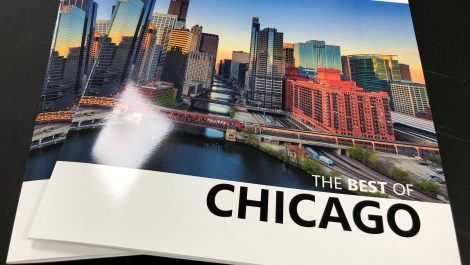 Coated brochure sample