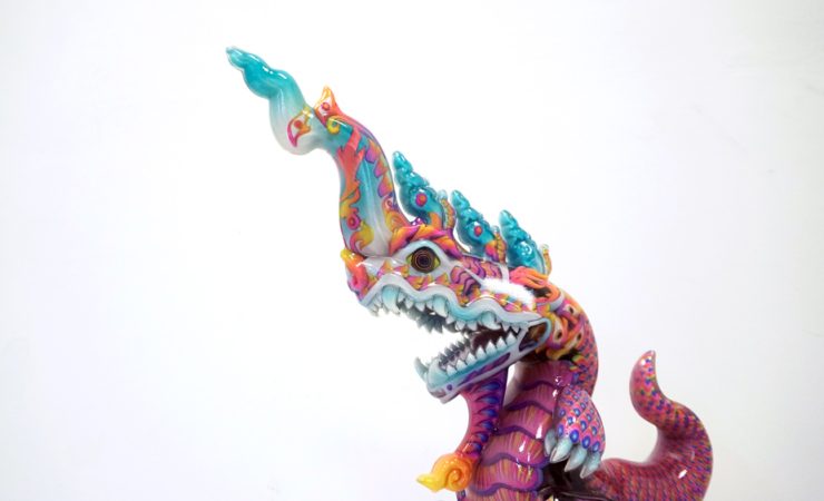 Naga by humanoise, 3D printed in full colour on the Mimaki 3DUJ-553