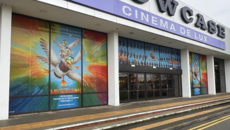 Hollywood Monster's eco-signage gets screen debut at Nottingham cinema