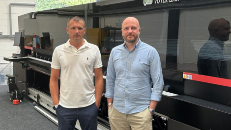 Ottimo Digital's Andrew Thomas (left) and Craig Boxley