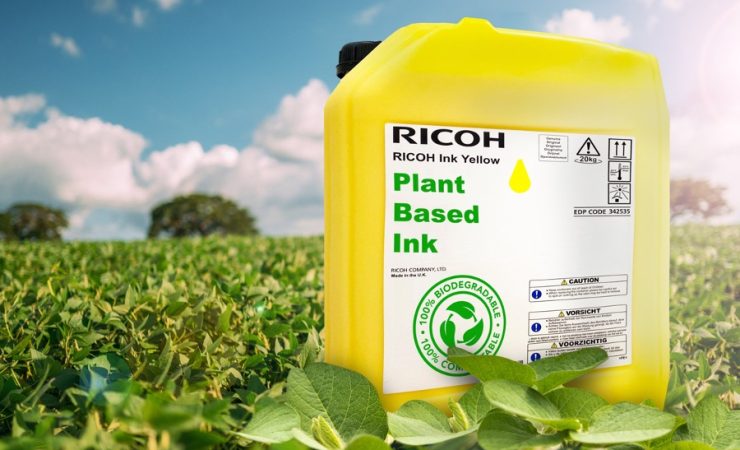 Ricoh unveils plant-based ink