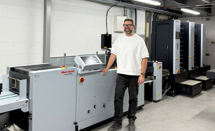 Pressision's James Taylor with the Horizon SPF 200L