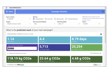 PrintGreen’s Carbon Calculator has been upgraded to incorporate JICMAIL performance data