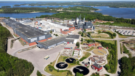 Sappi's Kirkniemi Mill in Lohja, Finland