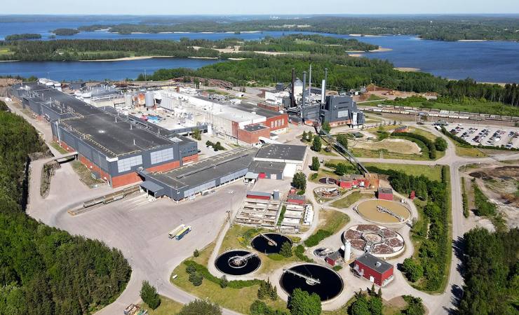 Sappi's Kirkniemi Mill in Lohja, Finland