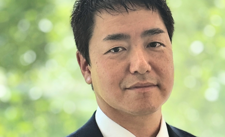 Sharp's European president Paul Yokoyama
