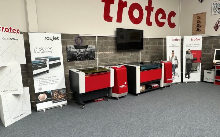 Trotec opens new laser demo room in Edinburgh