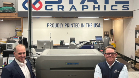 State Graphic's Bob Schroeder (left) and Patrick Managan