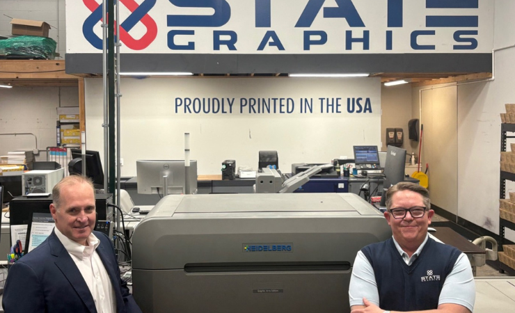 State Graphic's Bob Schroeder (left) and Patrick Managan
