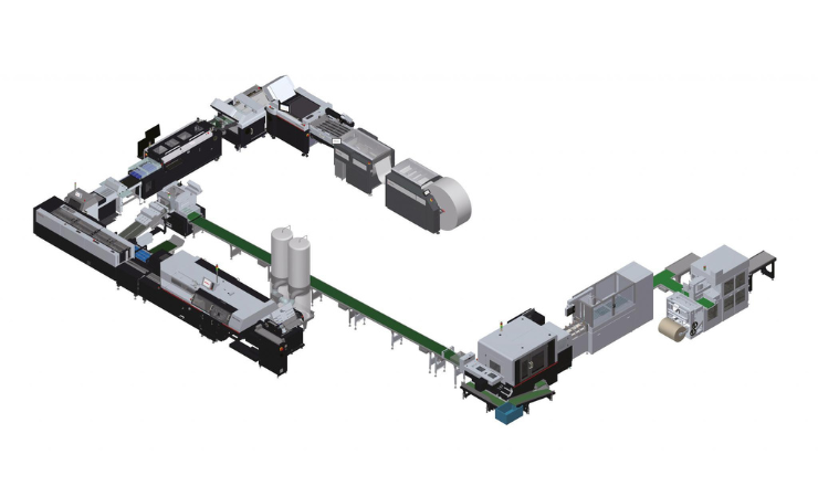 Tecnau Cutter c7 with Horizon binding line.
