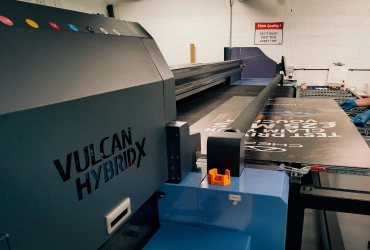 The ColorJet Vulcan Hybrid has increased productivity and reduced waste