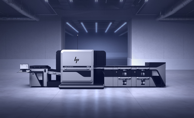 The HP Indigo 120K digital press