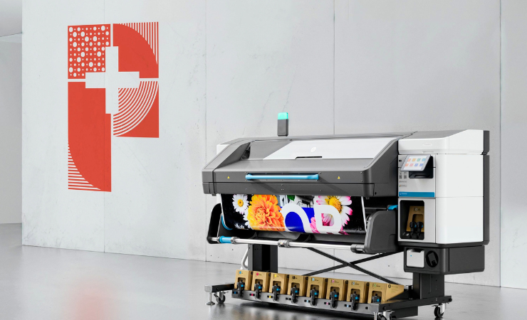 The HP Latex 830W at Plus Print