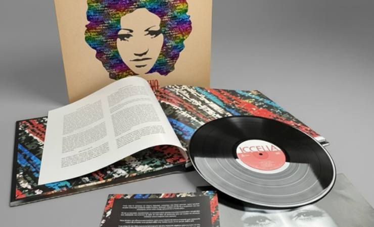 The Indigo 18K can print the centre labels for vinyl records